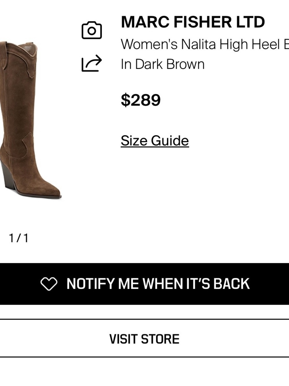 Marc Fisher LTD boots